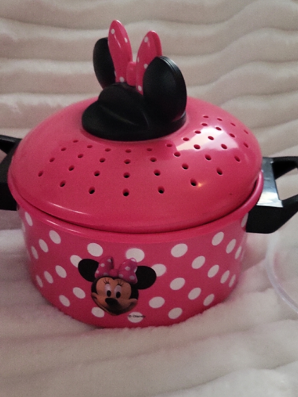 Disney Store Minnie Mouse Gourmet Pots n Pans Cooking Set Pretend Play - Picture 9 of 11